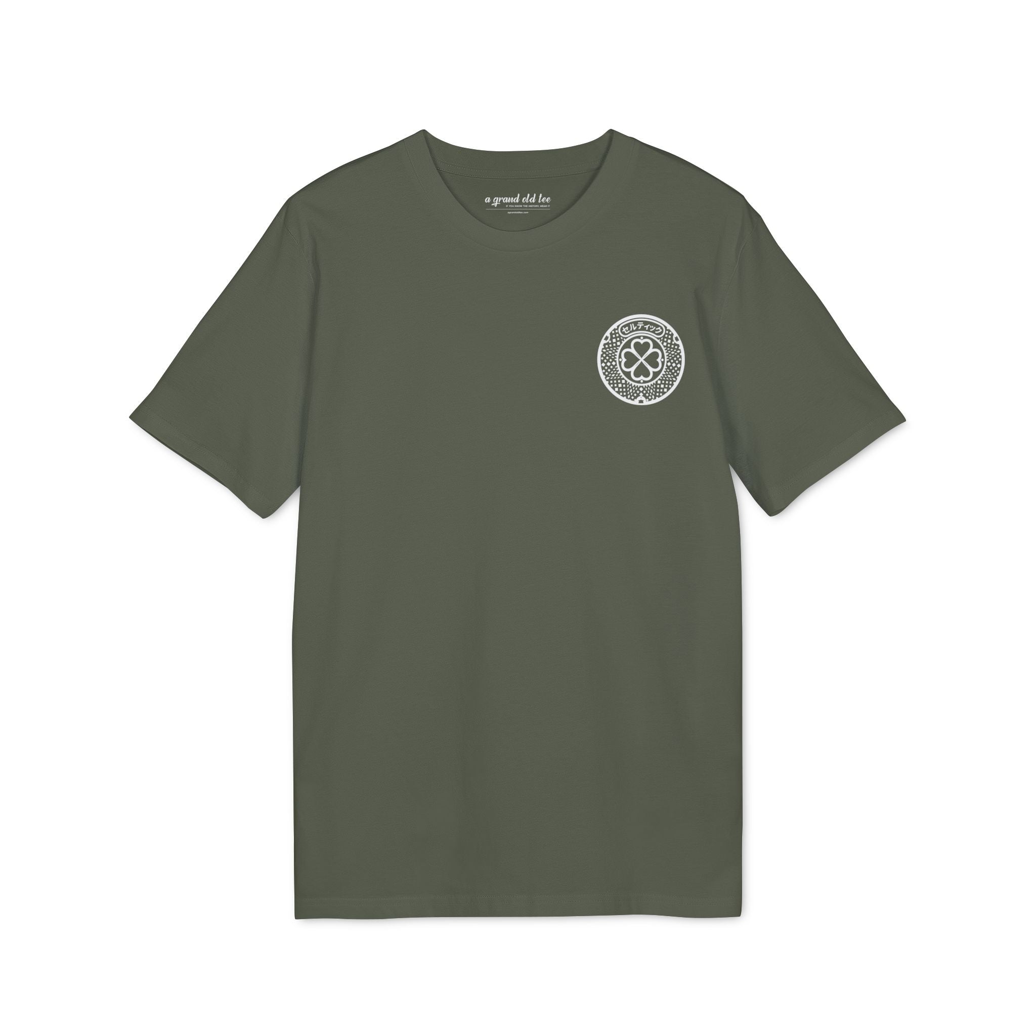 T-Shirt Celtic FC Clover Badge Japanese Manhole Cover Design – A