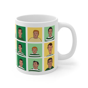 Celtic European Cup Squad 1966-67 11oz White Mug