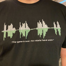 Load image into Gallery viewer, The Rebels Have Won Audio Wave T-Shirt